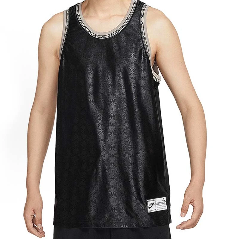 清货 Nike 印花贴标 黑色 休闲运动无袖背心T恤 DQ5655-010