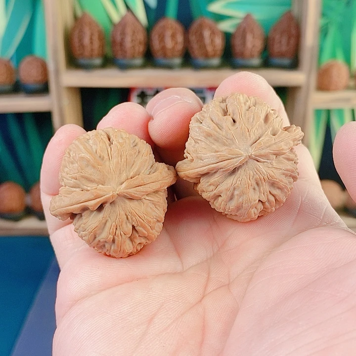 吊坠文玩核桃89白狮子36尺