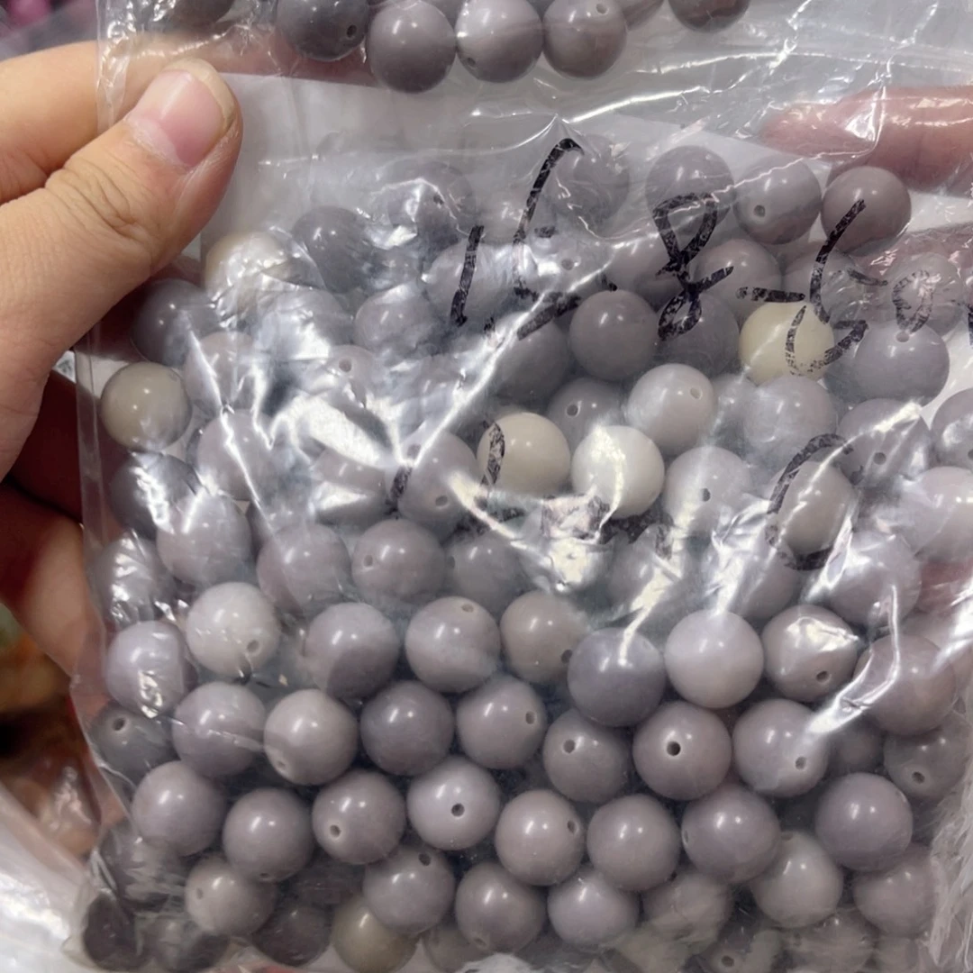 白玉菩提吊坠K/12mm/100颗微瑕不售后