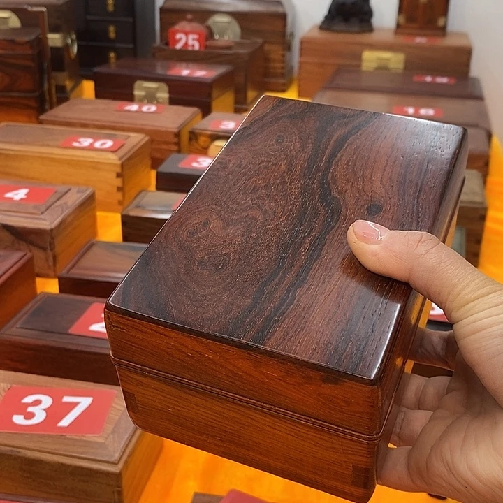 木微凹黄檀面包盒16.5×11×8.3