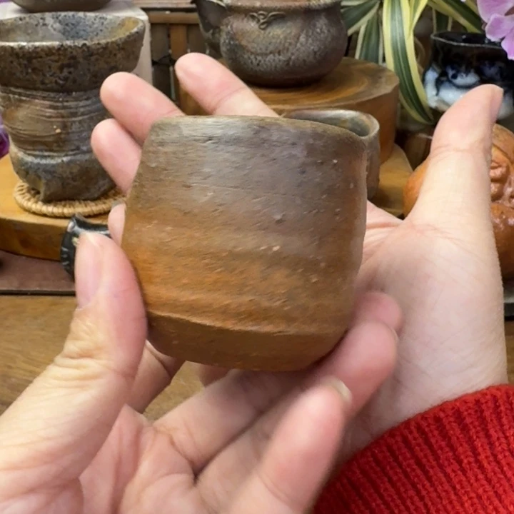 小山真吾备前烧主人杯福利一口价