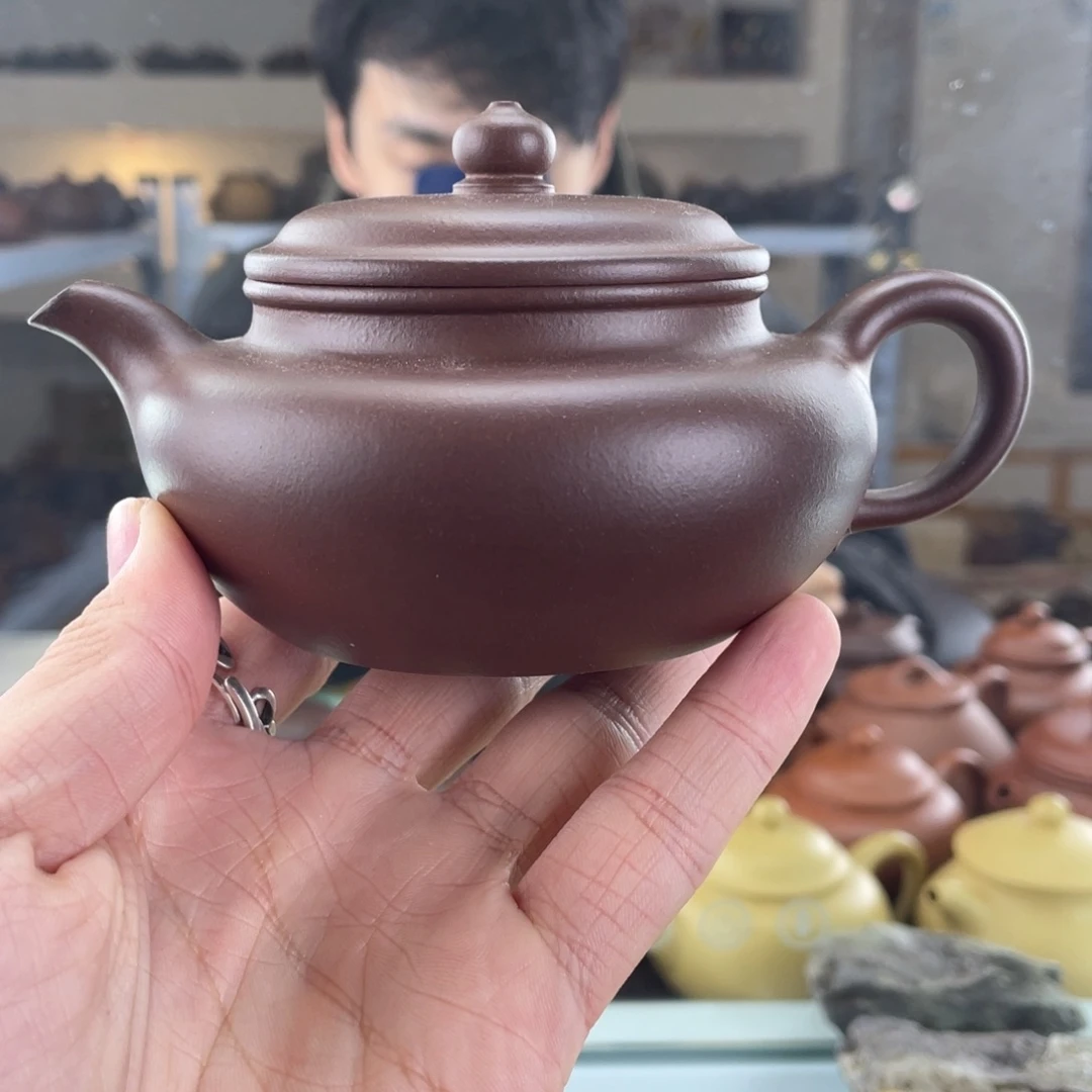 紫砂茶壶200cc底槽清茶壶