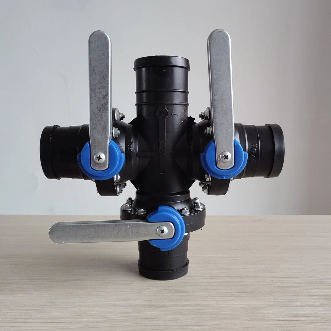 大流量一体三阀四通