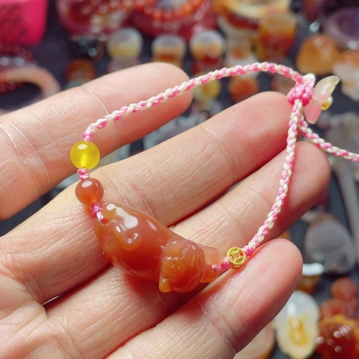 玛瑙/玉髓手链未镶嵌