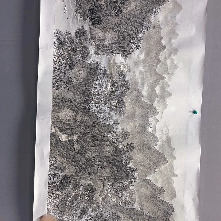 国画纯手绘字画宣纸