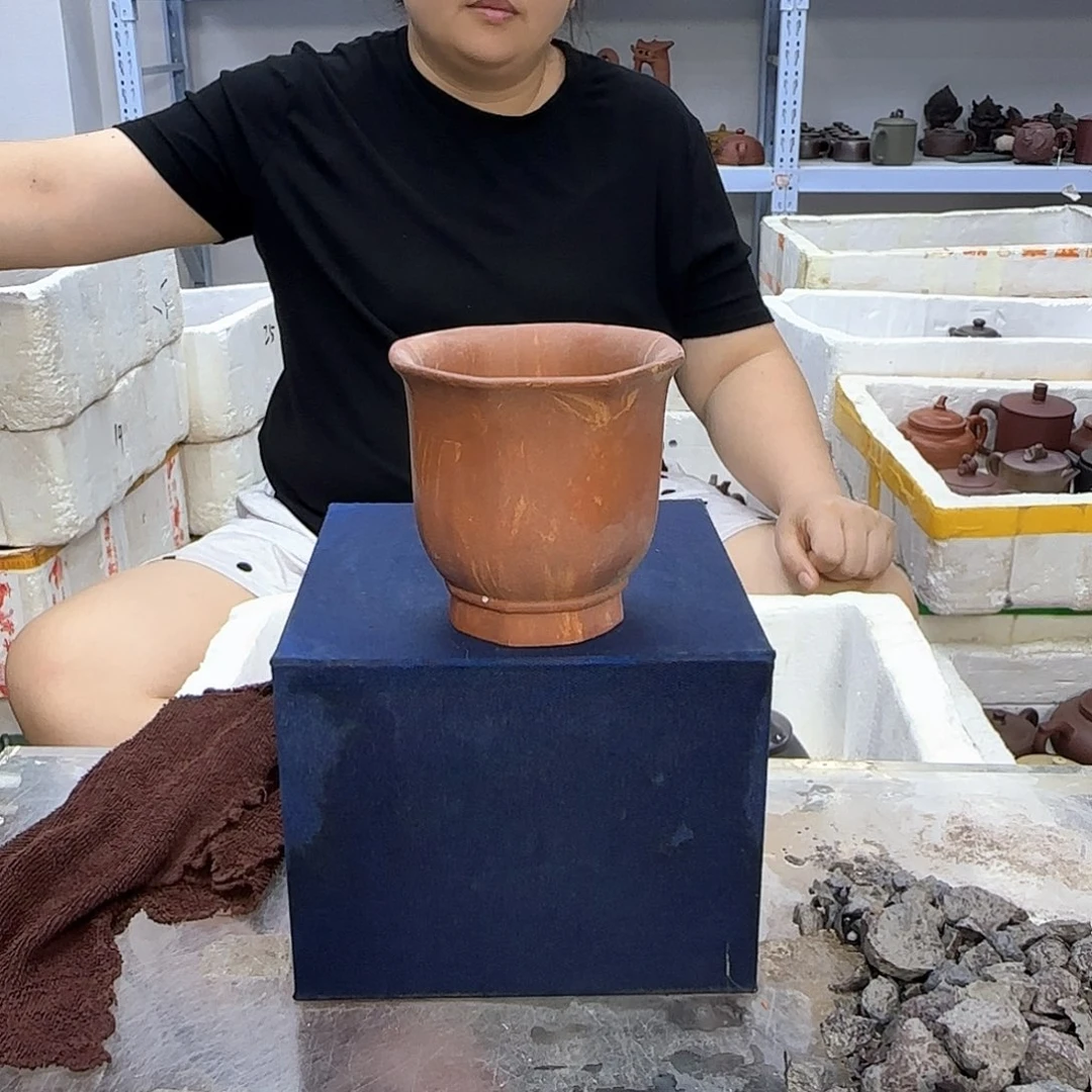 茶壶紫砂宜兴紫砂壶瑕疵处理