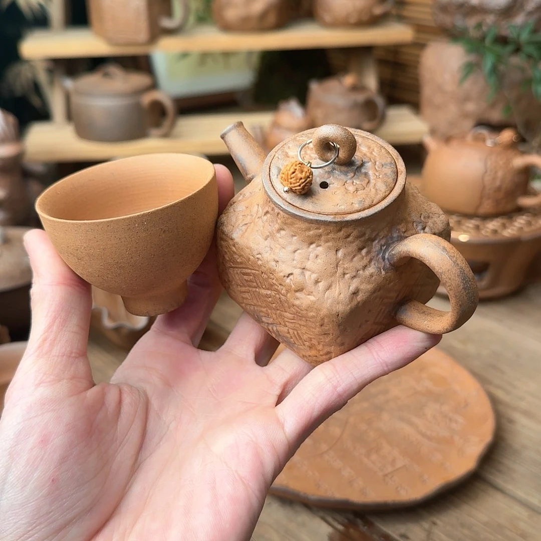 原矿老岩泥茶器系列