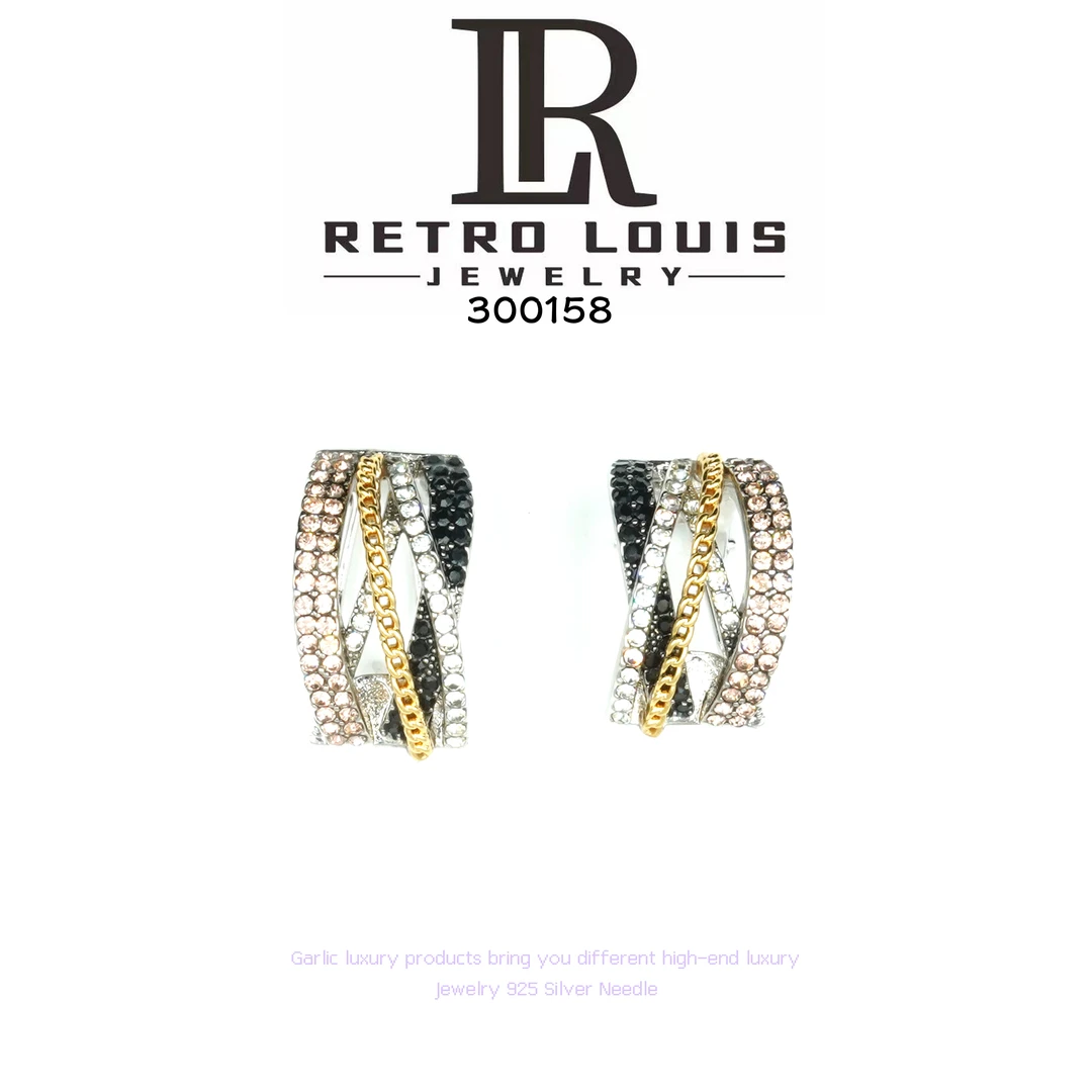 铜合金耳饰 RETRO LOUIS 耳饰~300158X