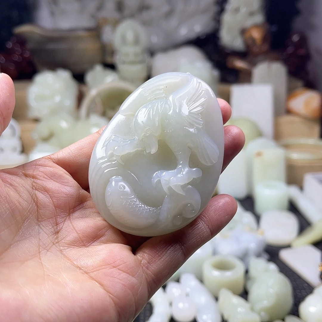 和田玉挂件未镶嵌