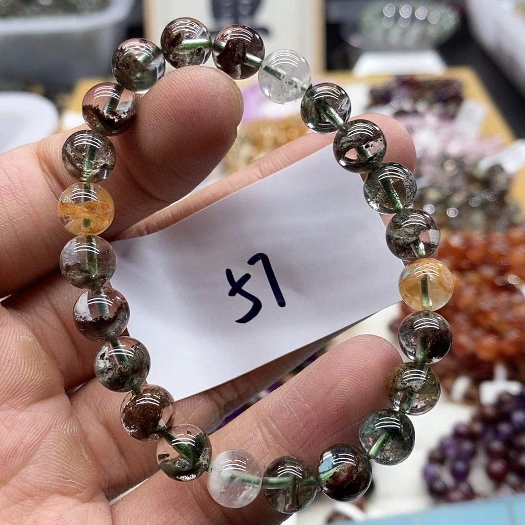 水晶手串未镶嵌天然