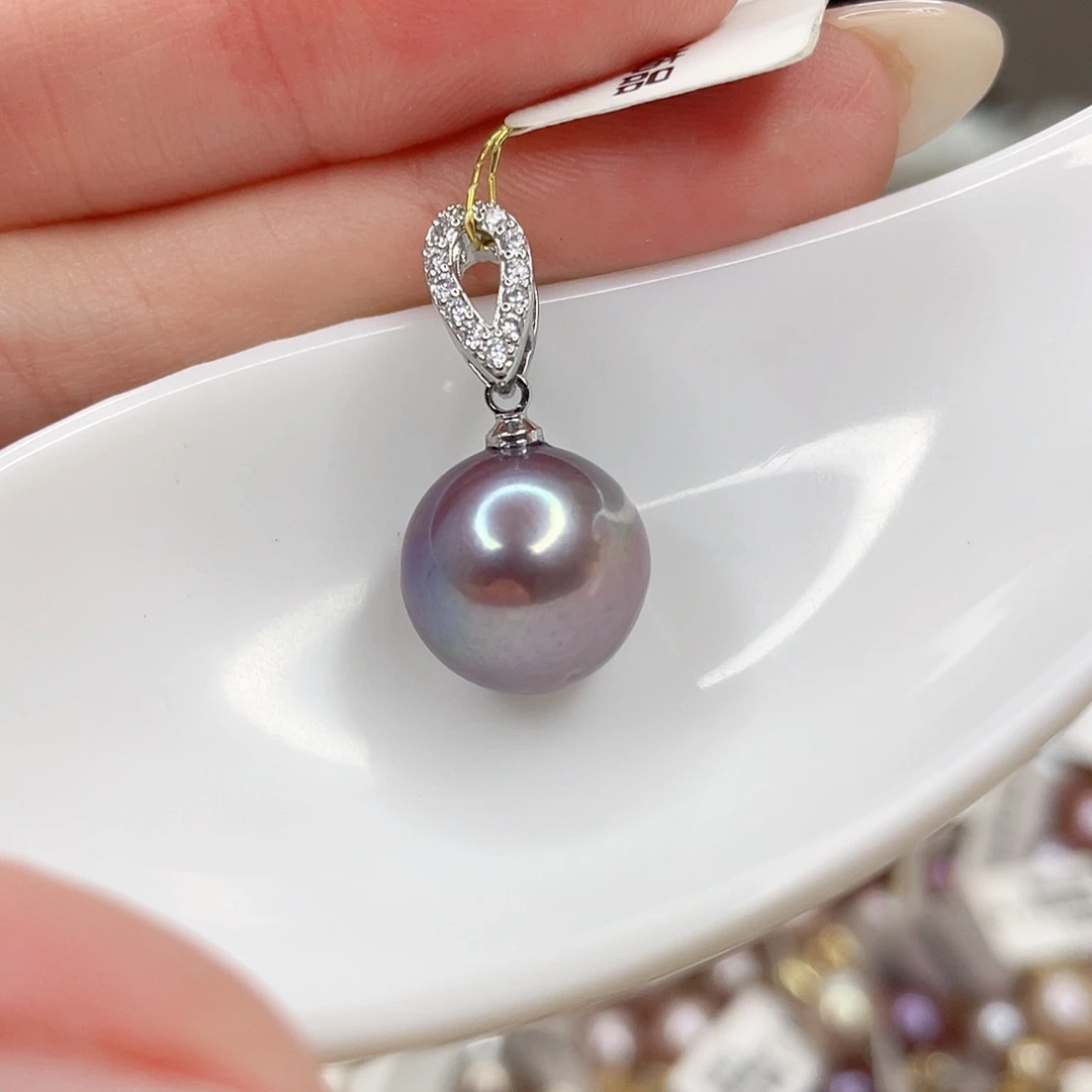淡水珍珠未镶嵌吊坠(赠链)