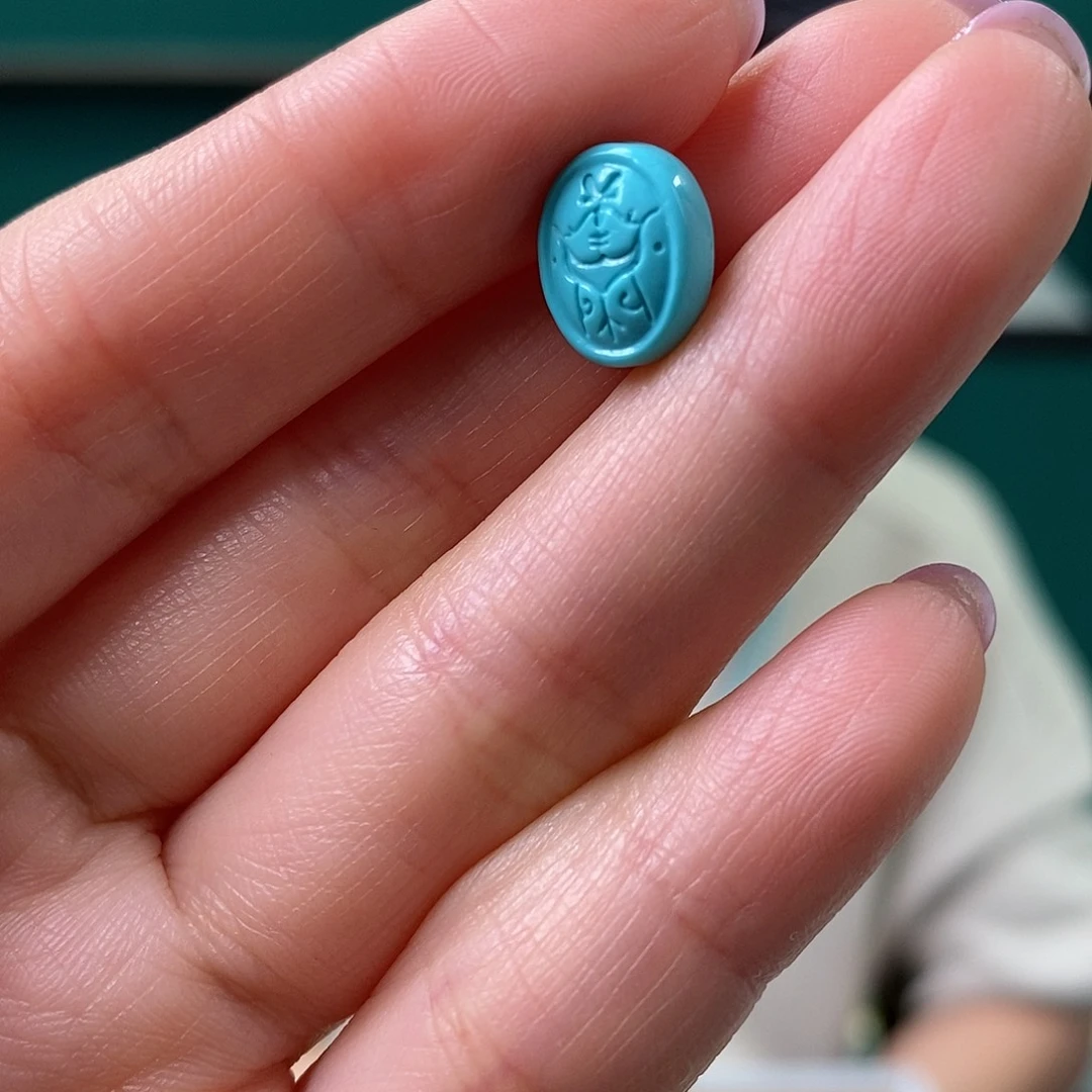 绿松石未镶嵌珠宝奇石