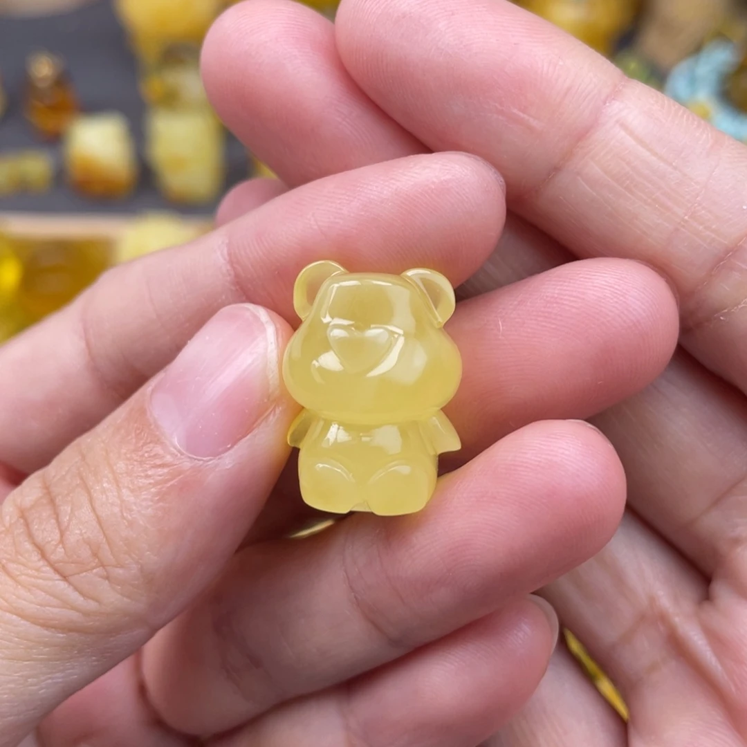 裸石琥珀未镶嵌蜜蜡