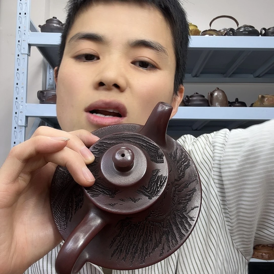 紫砂茶壶民间手艺人全手工制作