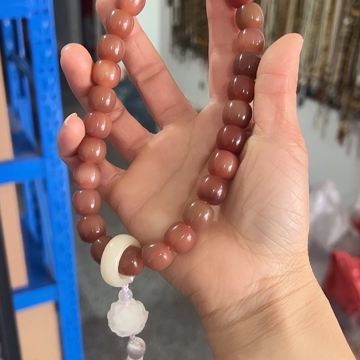 吊坠白玉菩提12×13