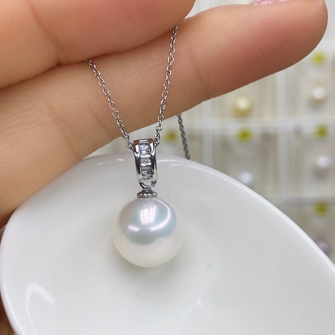 淡水珍珠未镶嵌吊坠(赠链)