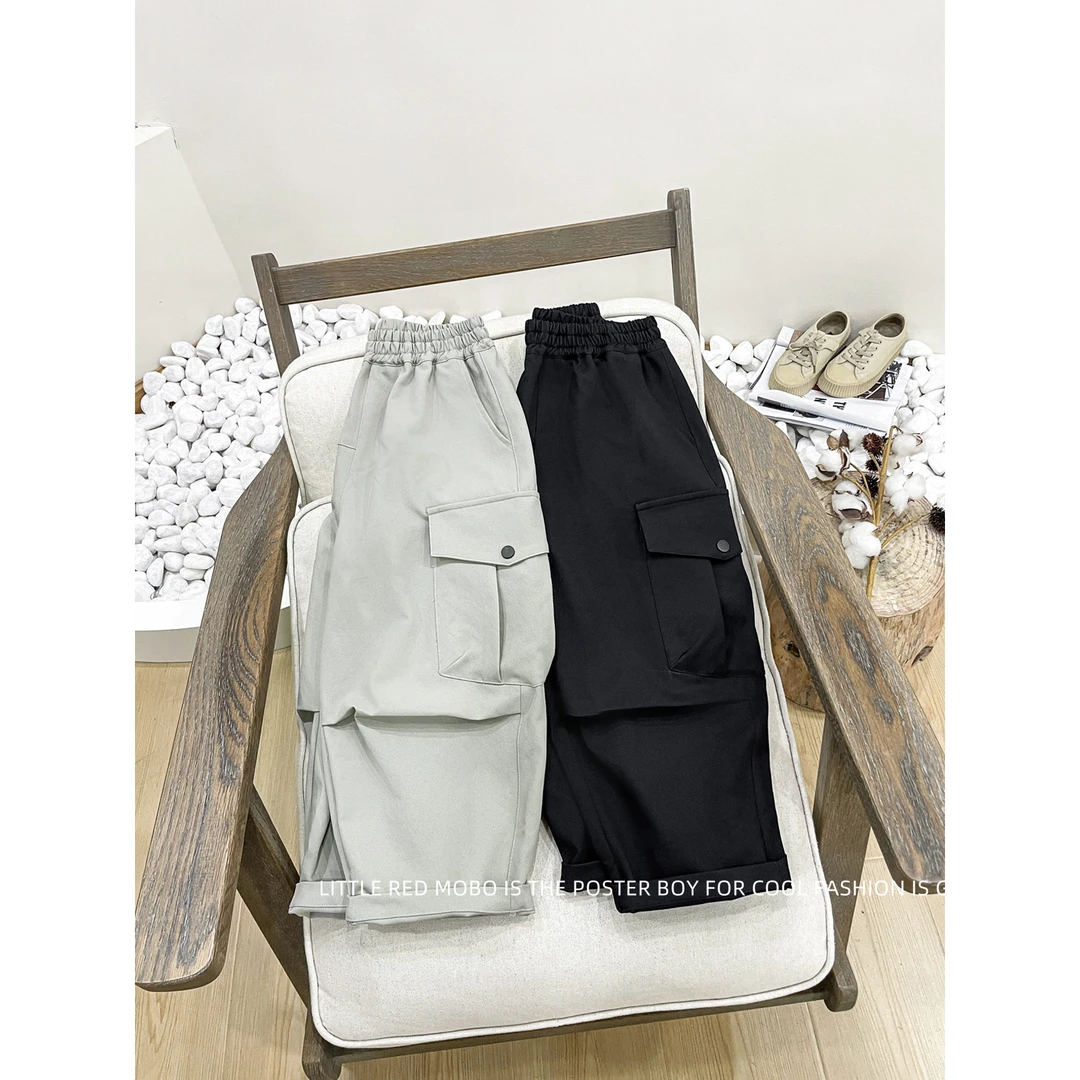 【现现】童装男童百搭裤子2025春秋新款儿童休闲裤MMK831310