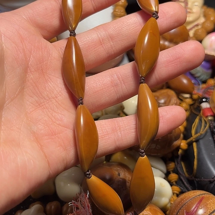 手串/手链橄榄核柳叶素串