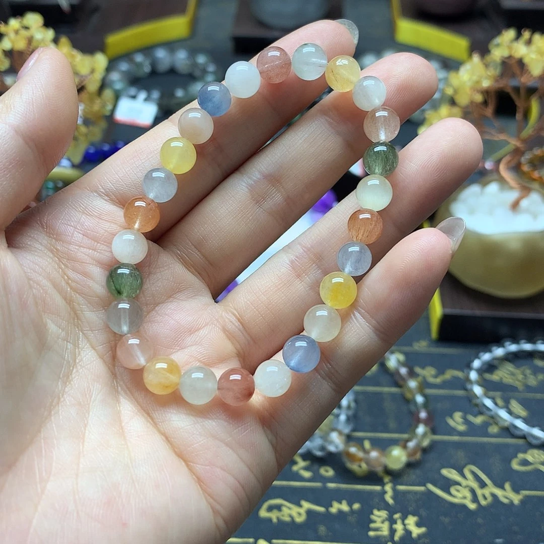 未镶嵌水晶手链手链