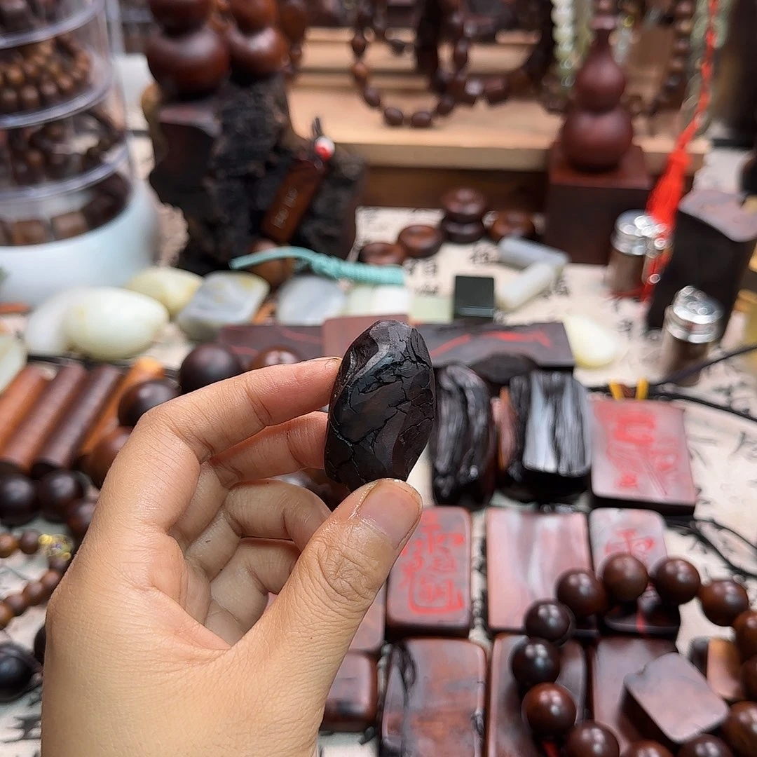 枣木雷击枣木雷心小吊坠