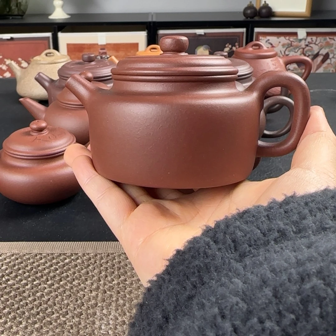 茶壶紫砂微瑕德钟