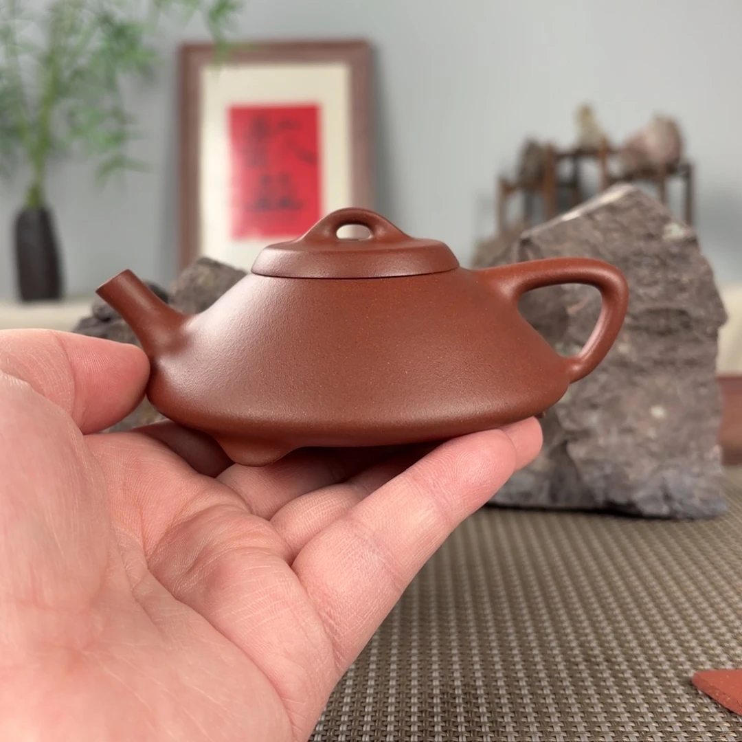 紫砂茶壶黄龙山原矿紫砂壶170