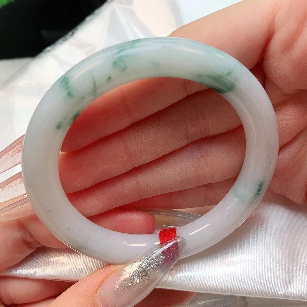 未镶嵌手镯翡翠圆条53