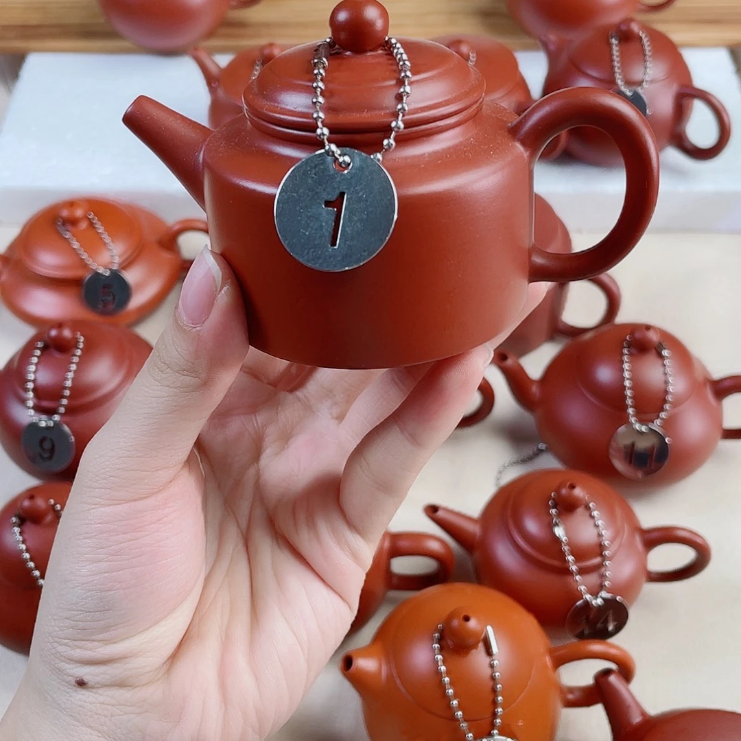 潮州朱泥壶德钟120