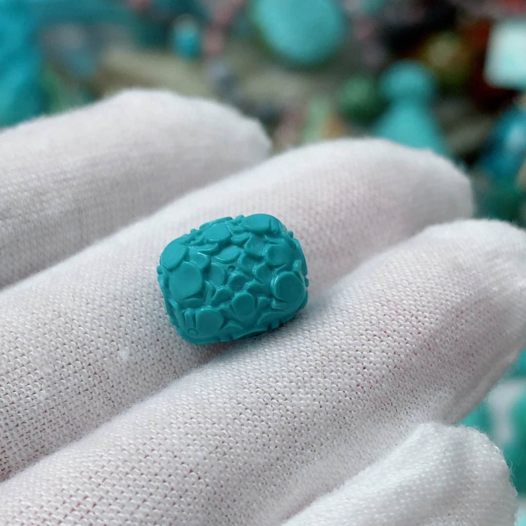 绿松石珠宝奇石未镶嵌