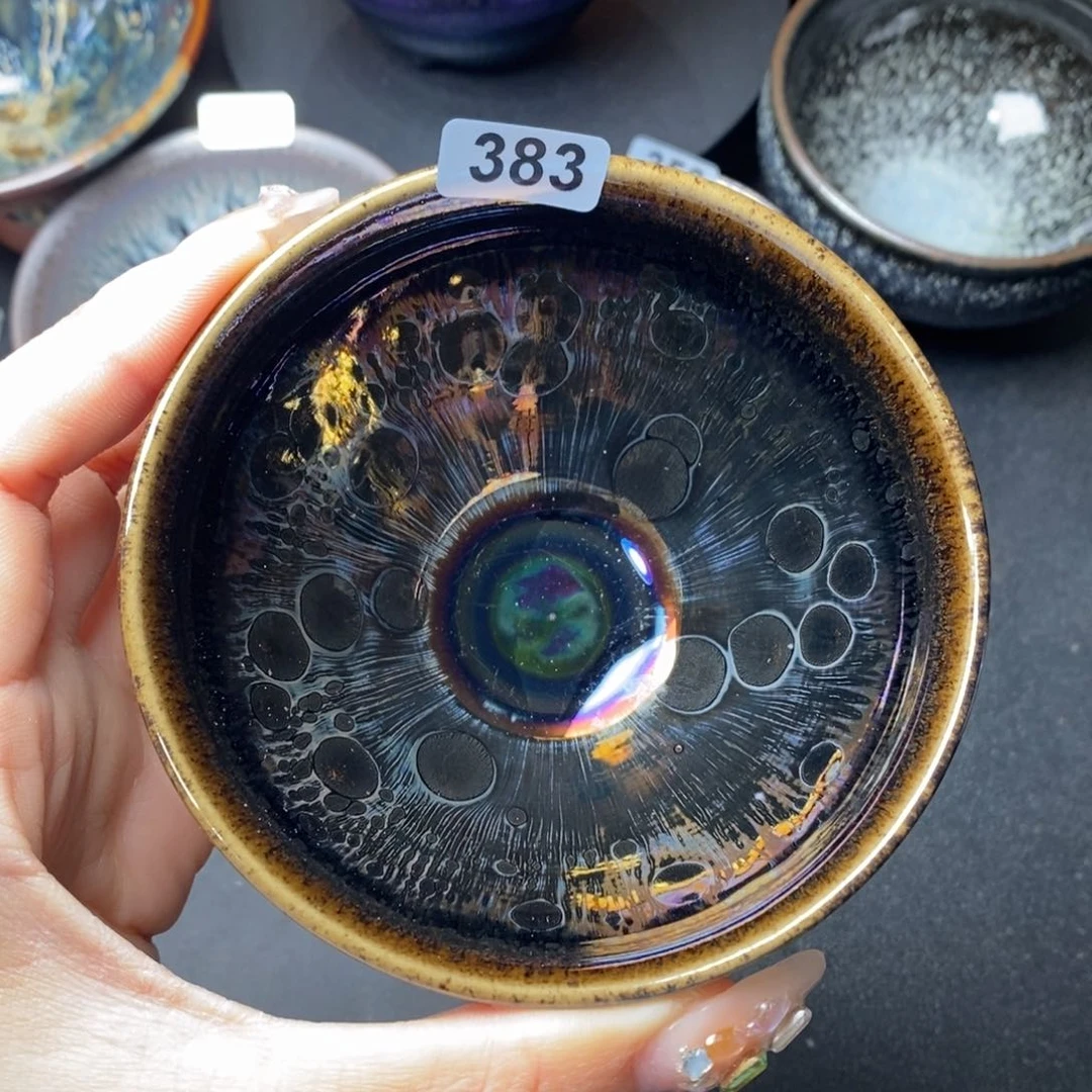 茶盏建窑建盏主人杯383