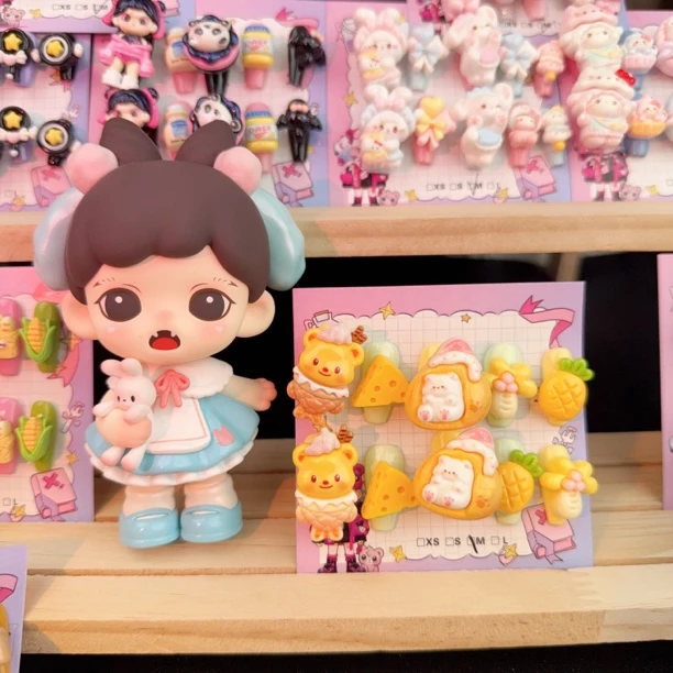 （定制黄油小熊转转）纯手工穿戴甲