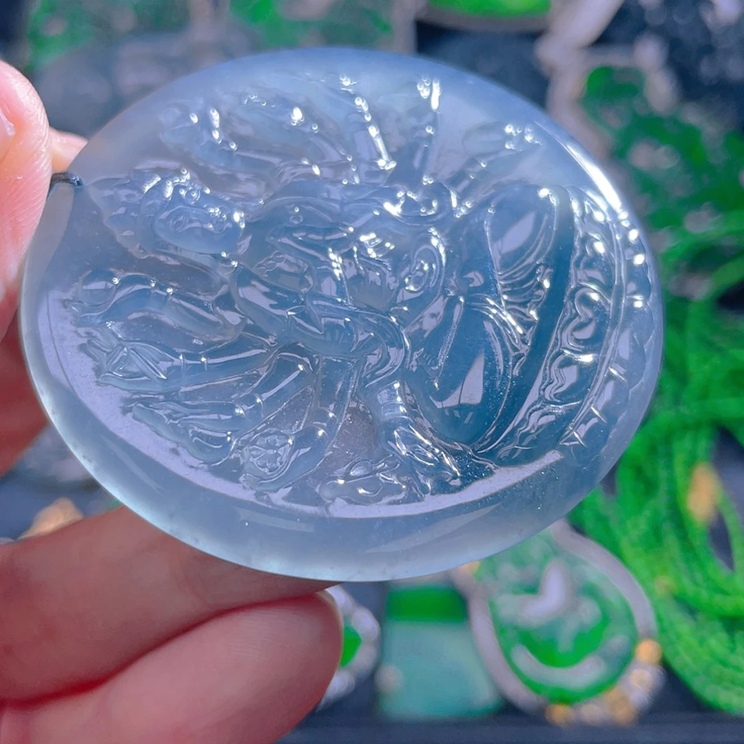 颈饰未镶嵌翡翠翡翠