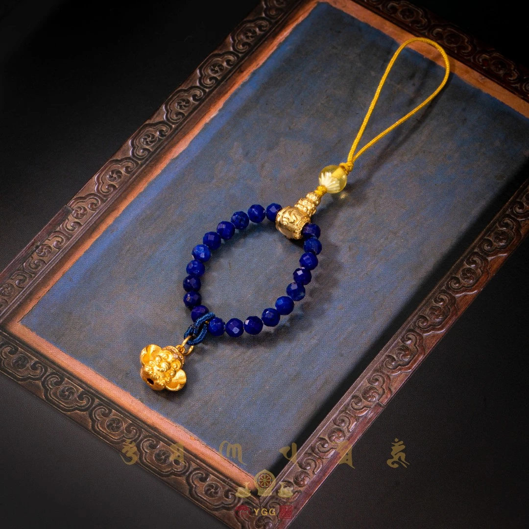 员格格UFDE06/青金石钻切珠挂件/象财（多样性发）