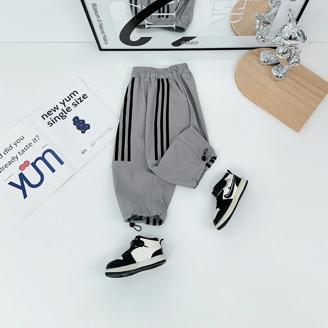 儿童长裤夏装薄款男童装休闲裤子宽松夏季 WG28439 悠悠童话童装