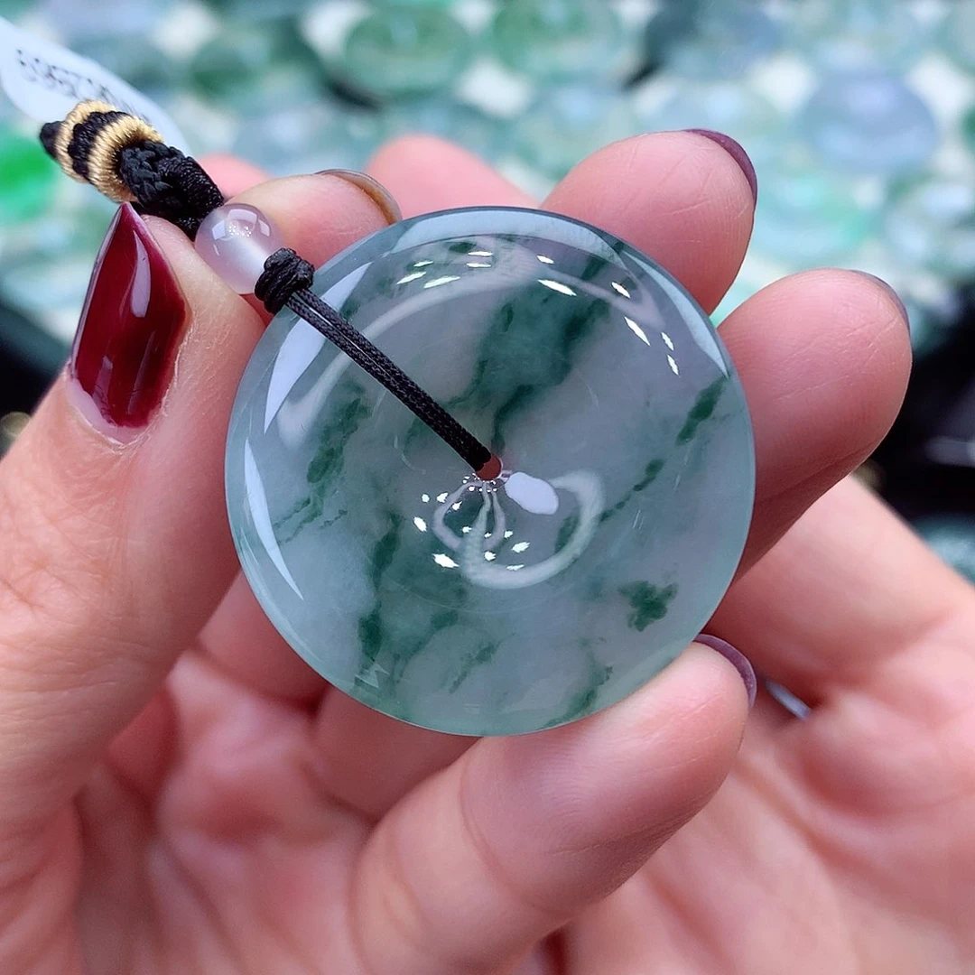 颈饰未镶嵌翡翠编号39-尺寸30/5.5