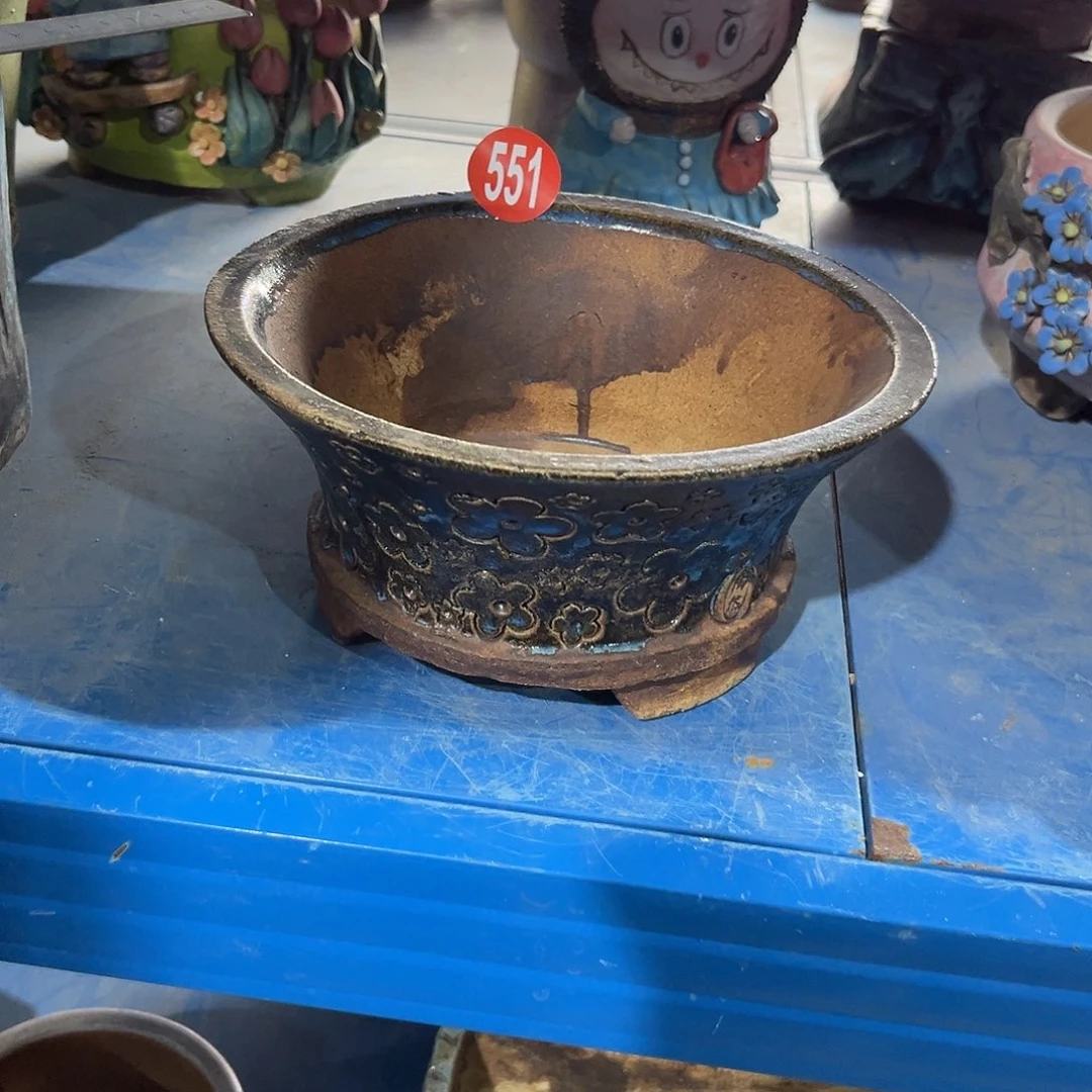 551 号陶然花器手工花盆