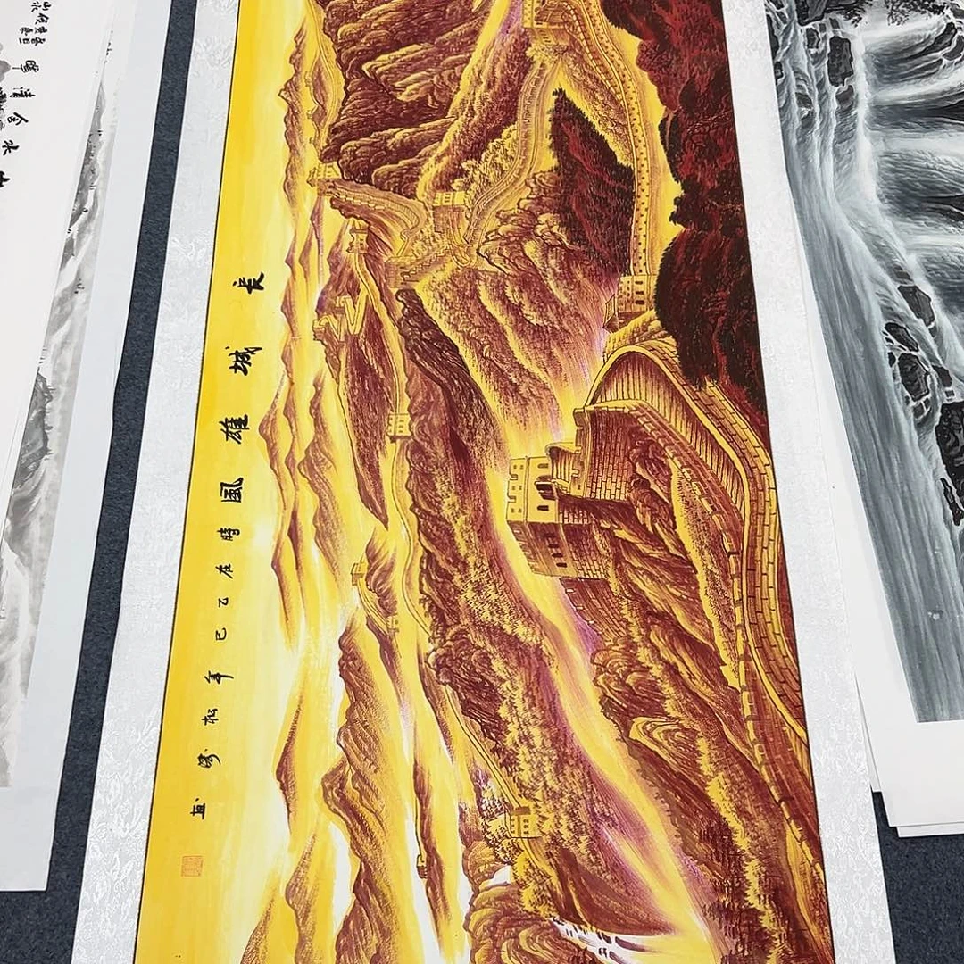 国画宣纸国画纯手绘作品