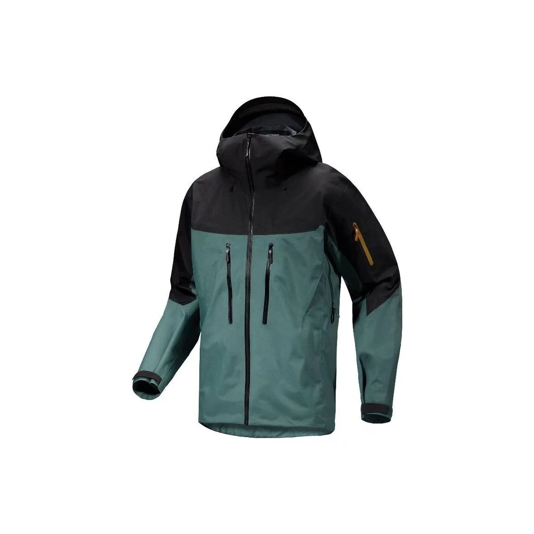 茑叔户外硬壳SV七代防风防水透气三层压胶冲锋衣情侣外套