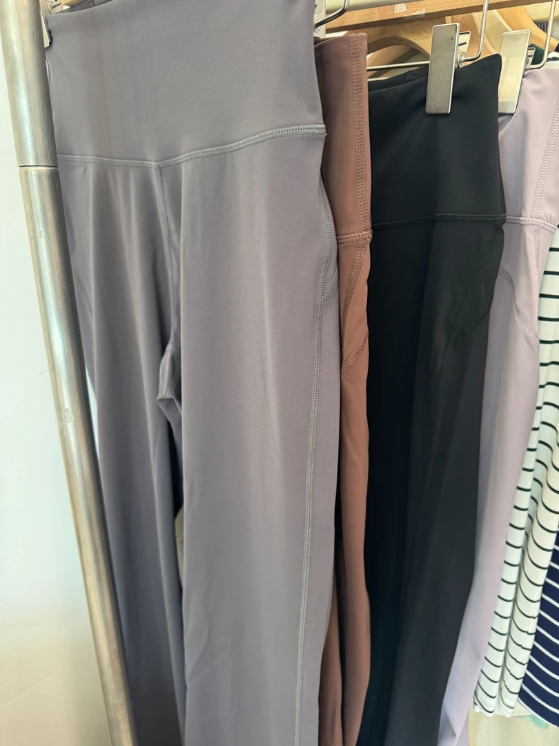 女士高腰直筒喇叭裤