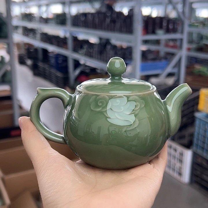 龙泉云间青瓷小米茶器