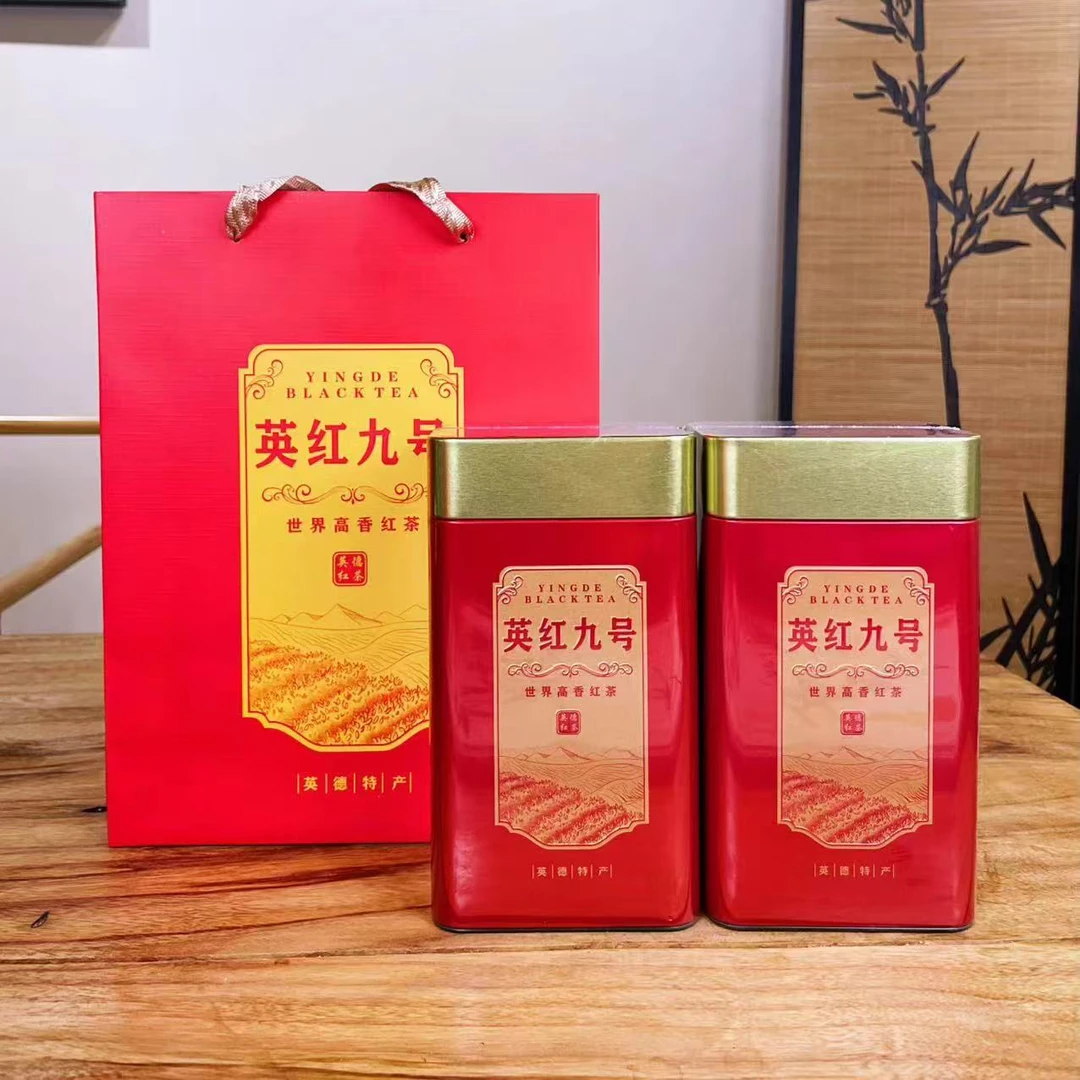 英德红茶 源头茶厂直销 高山采摘 一芽二叶 花果蜜香润耐泡500g