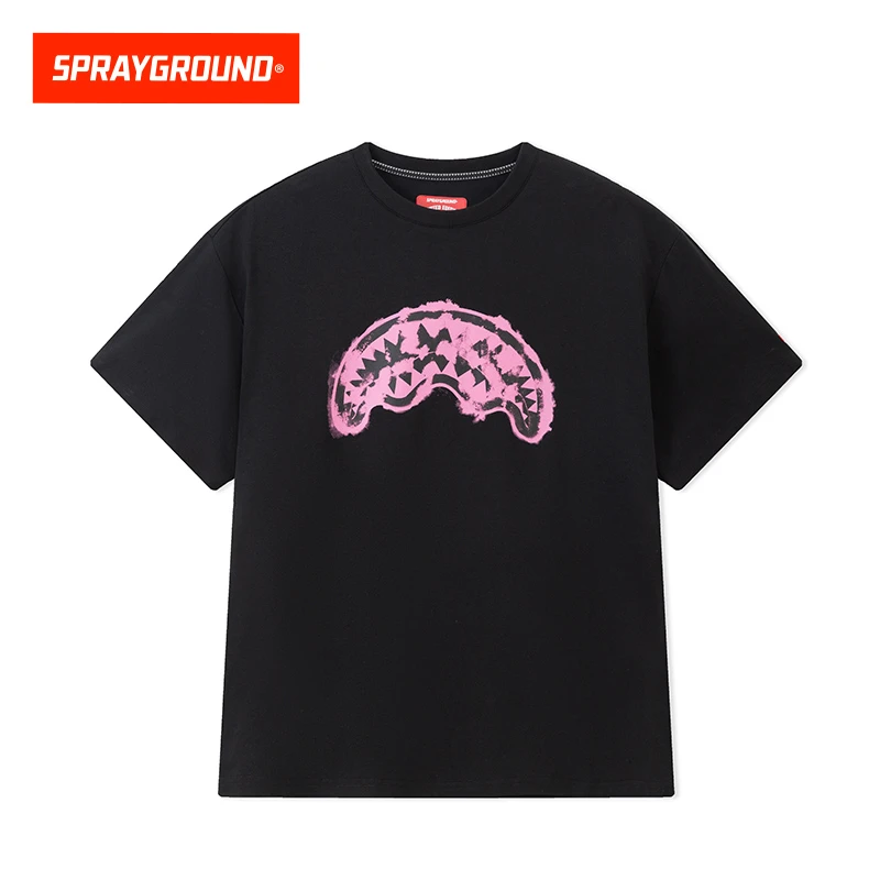 SPRAYGROUND 鲨鱼嘴短袖T恤宽松潮流运动优质棉休闲GC WE110203