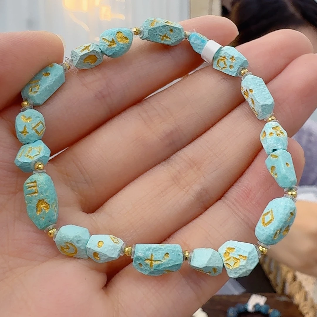 绿松石未镶嵌珠宝半成品