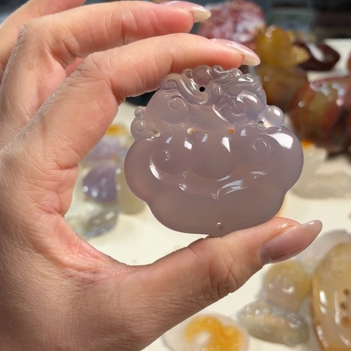 玛瑙/玉髓吊坠(不含链)未镶嵌