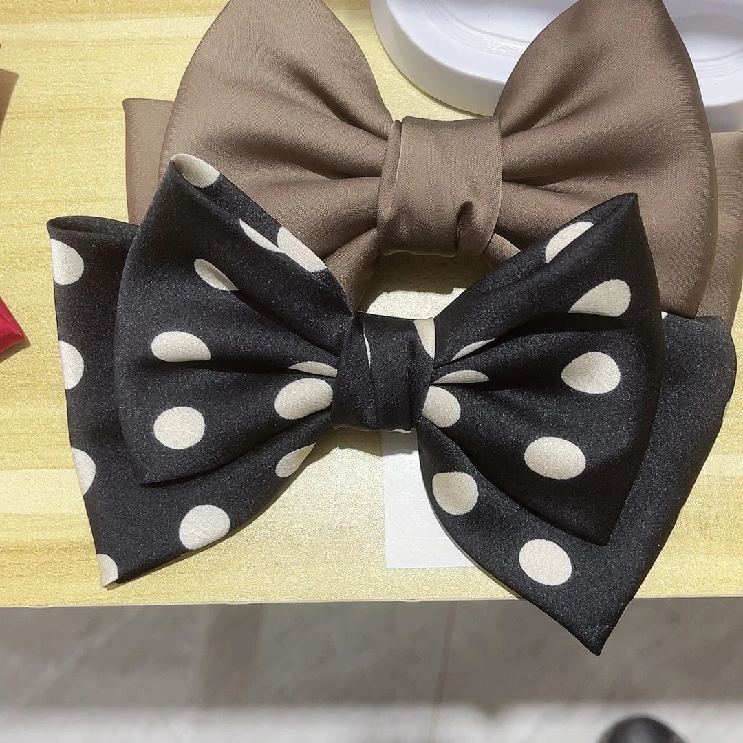 布艺铁合金蝴蝶结发夹