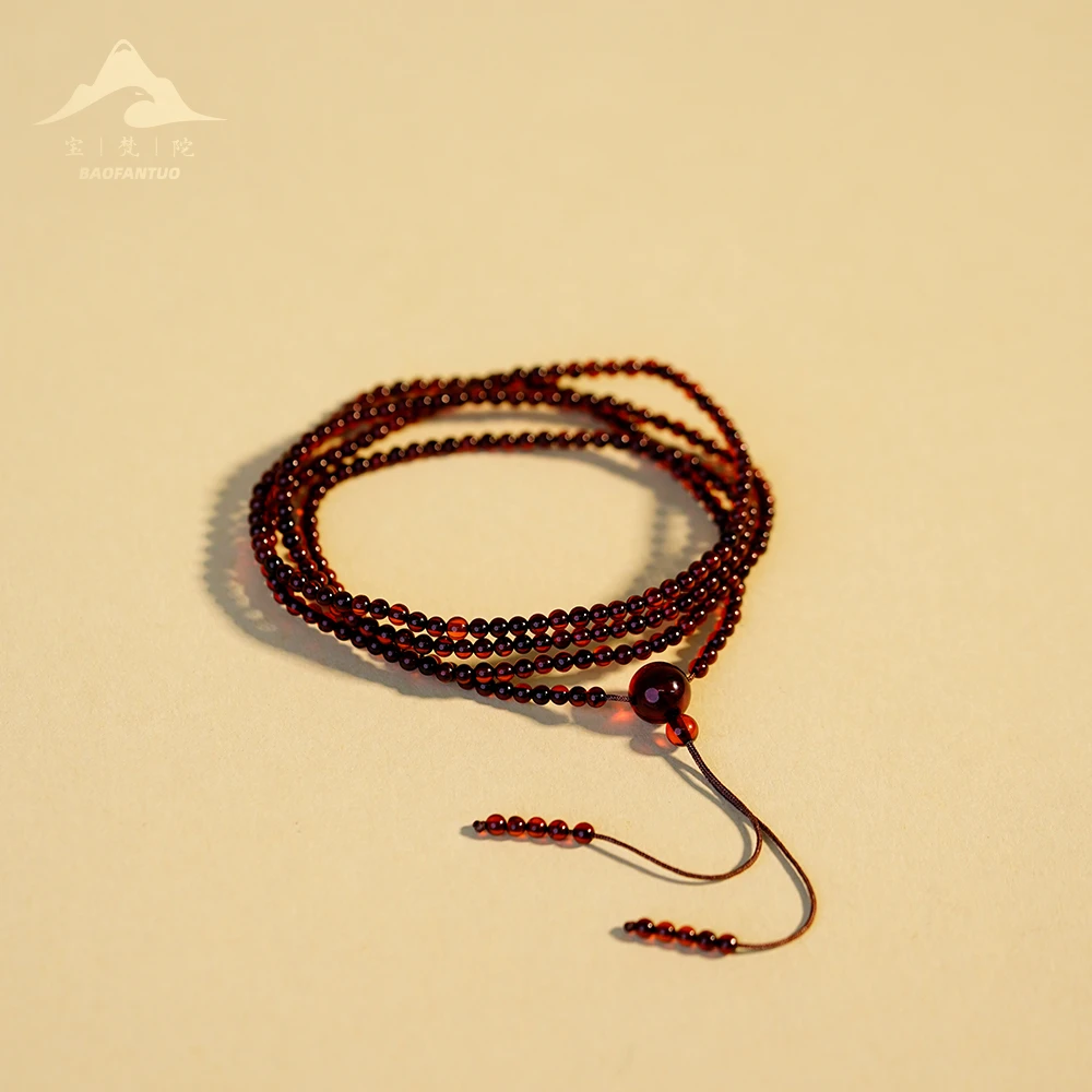 宝梵陀琥珀小米珠【扣肉推荐】2396