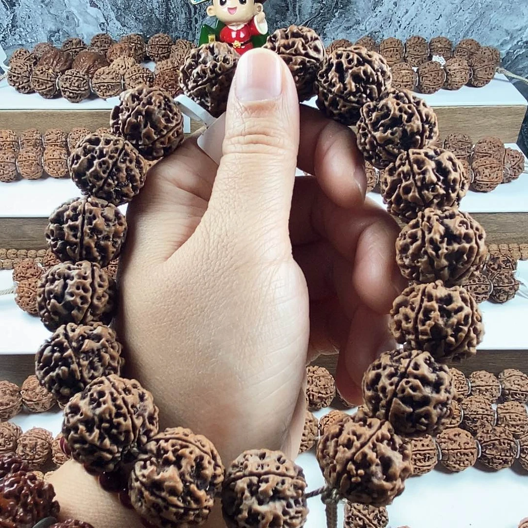 金刚菩提吊坠原生态5瓣粗筋梅花