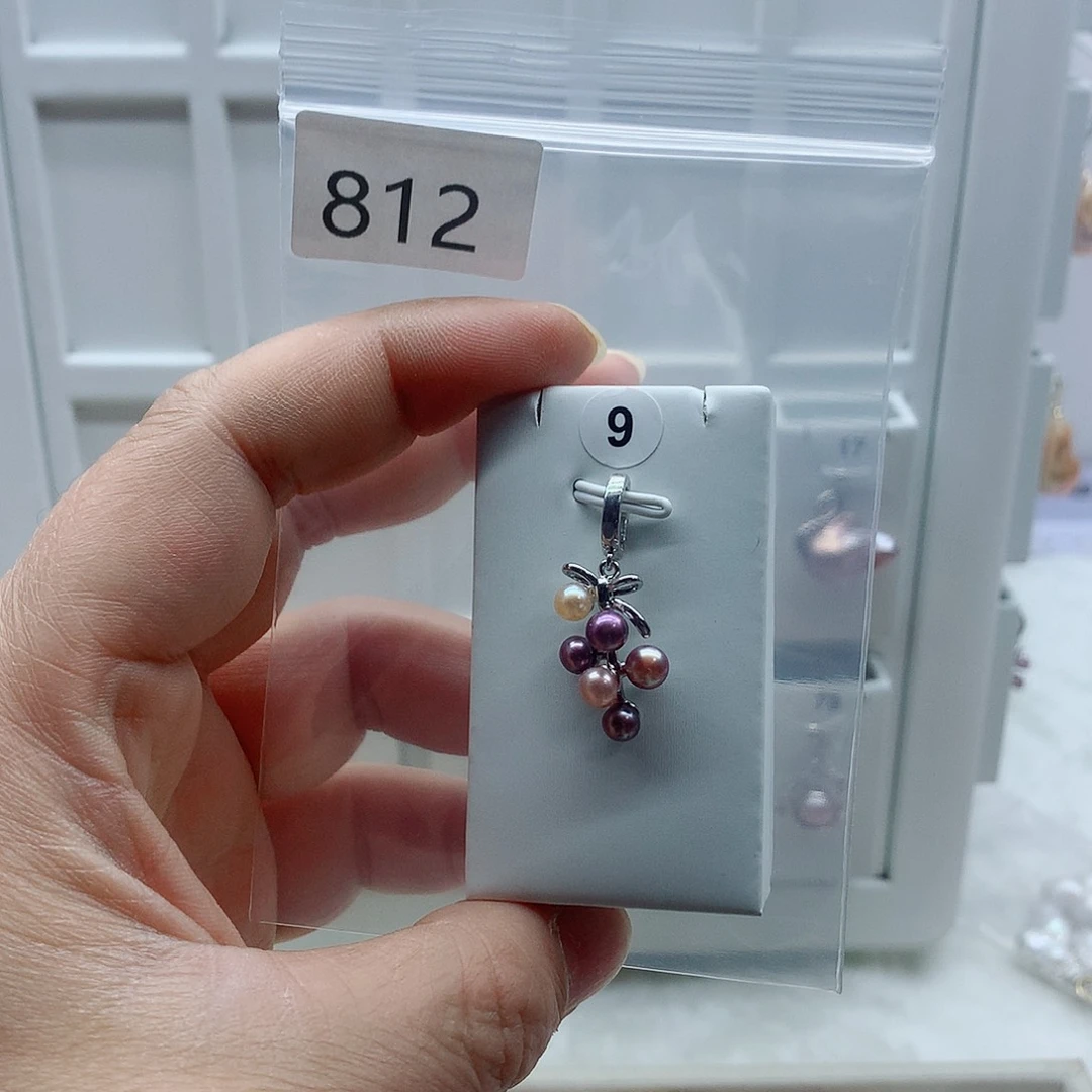 淡水珍珠吊坠(不含链)合金