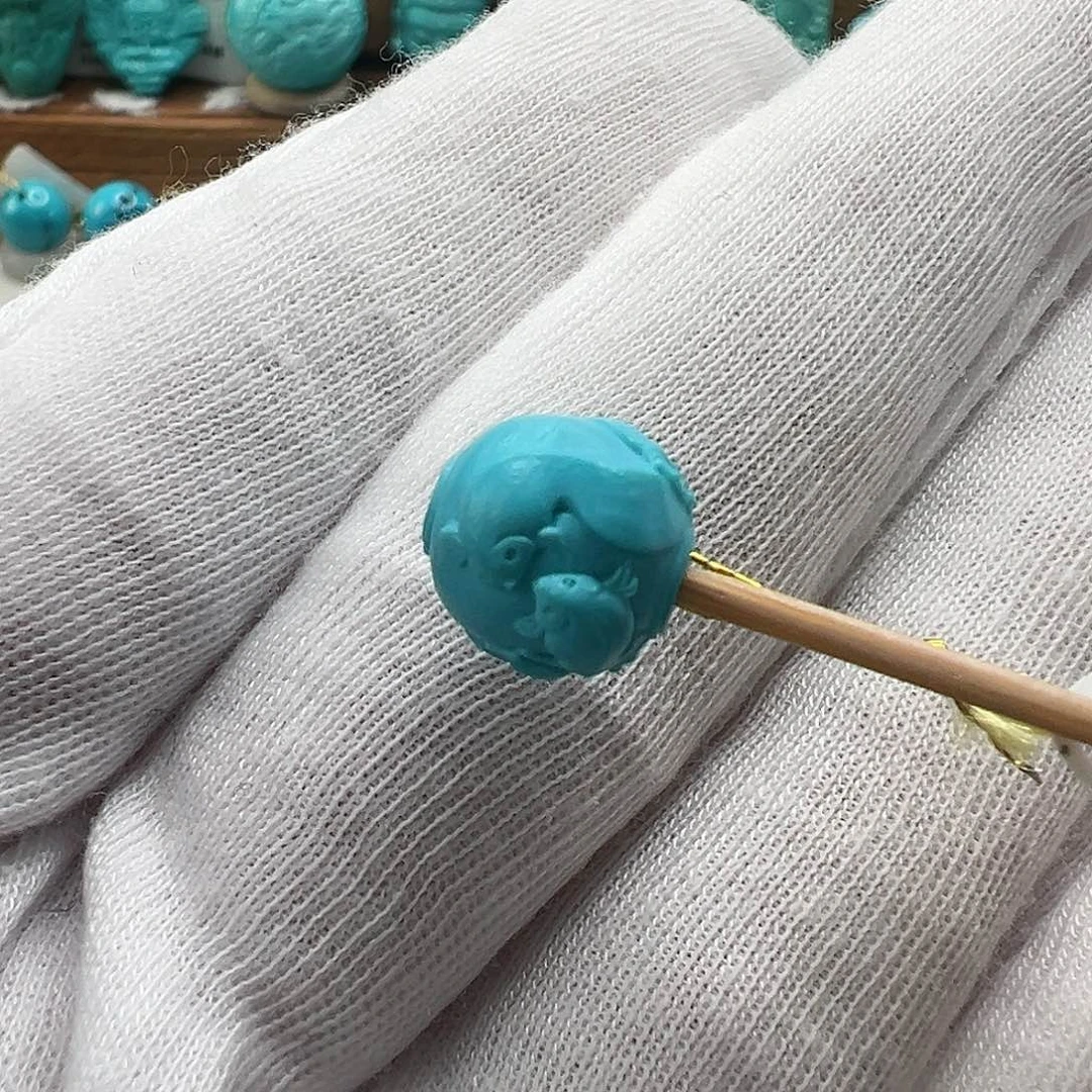 绿松石配饰未镶嵌