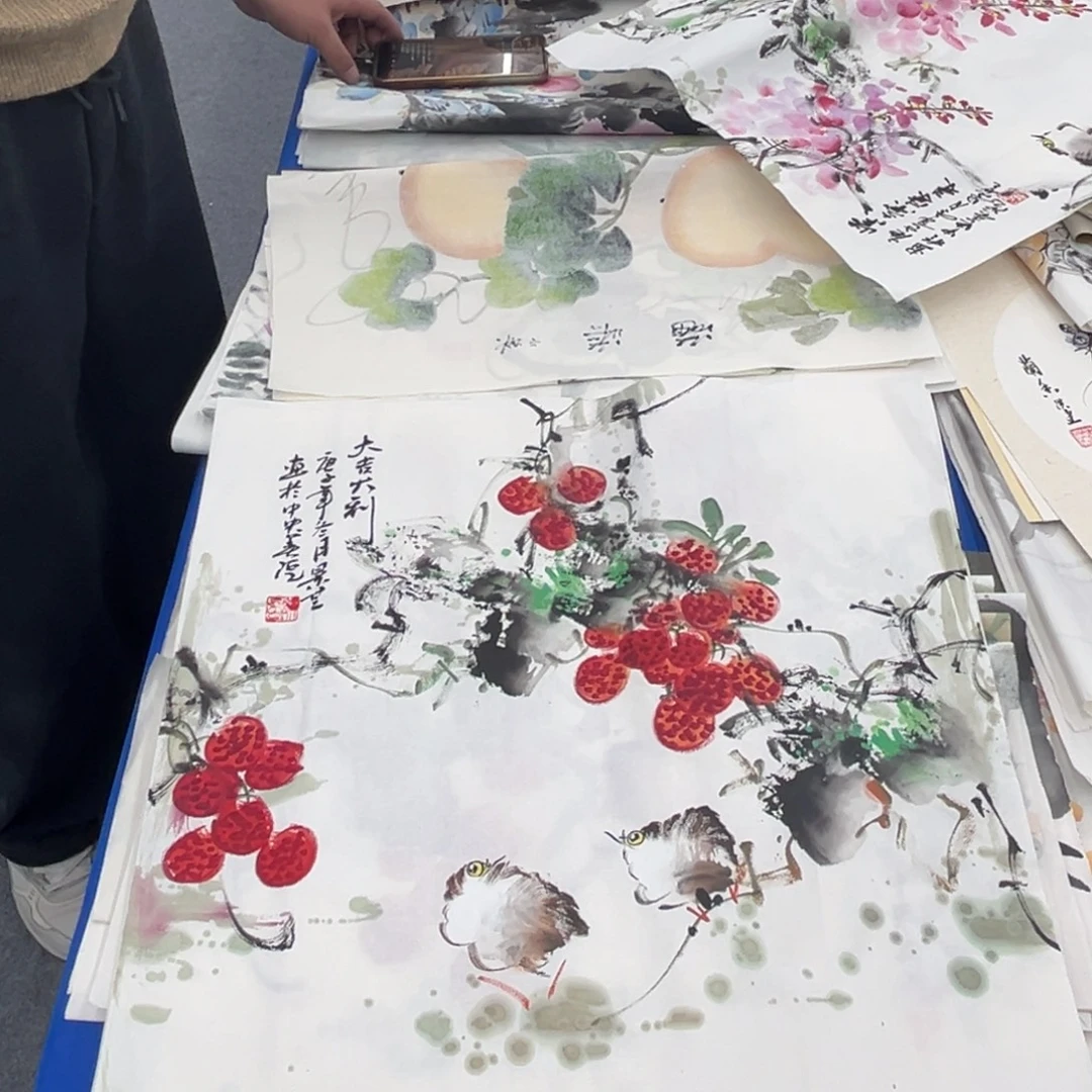 国画国画纯手绘作品